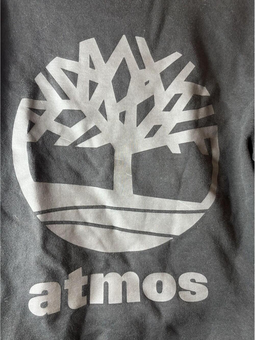 Timberland x Atmos Scarf Collab Hoodie Men’s Small Rare - Picture 10 of 15